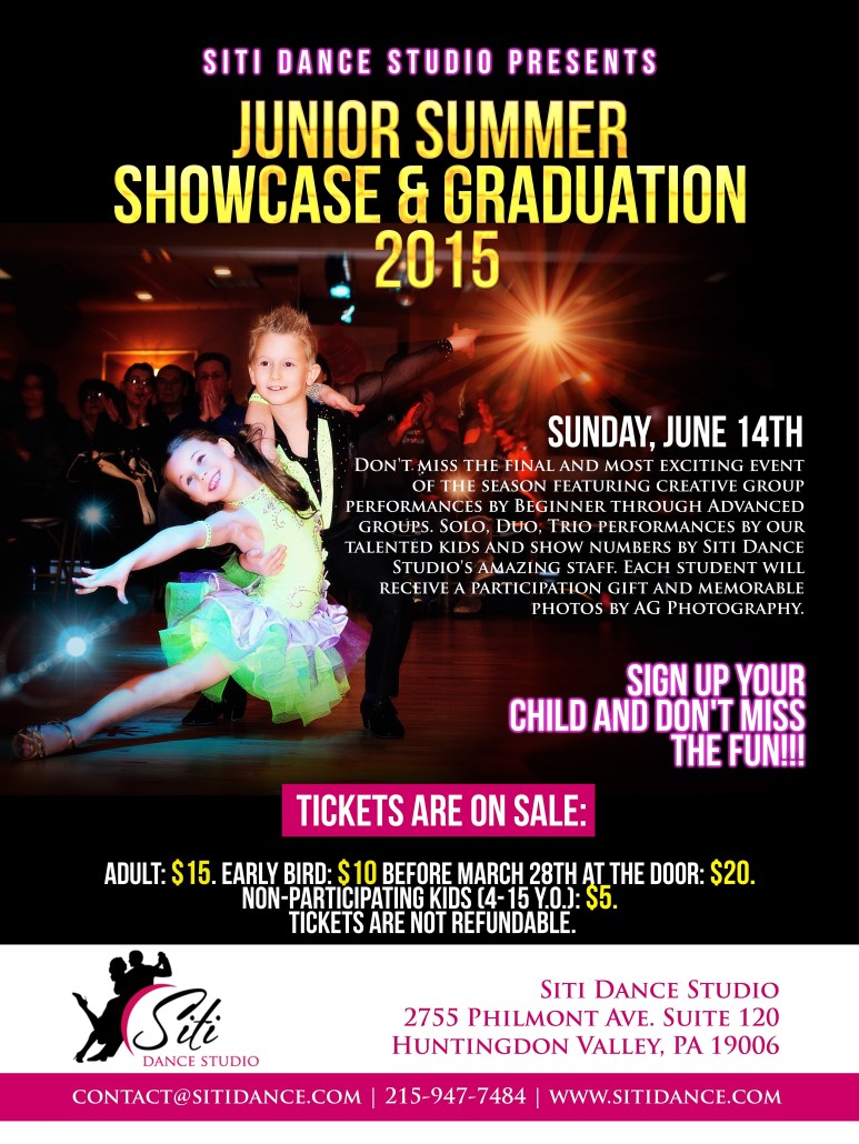 Junior Summer Showcase & Graduation 2015