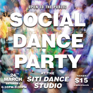 "March" Social Dance Party @ Siti Dance Studio